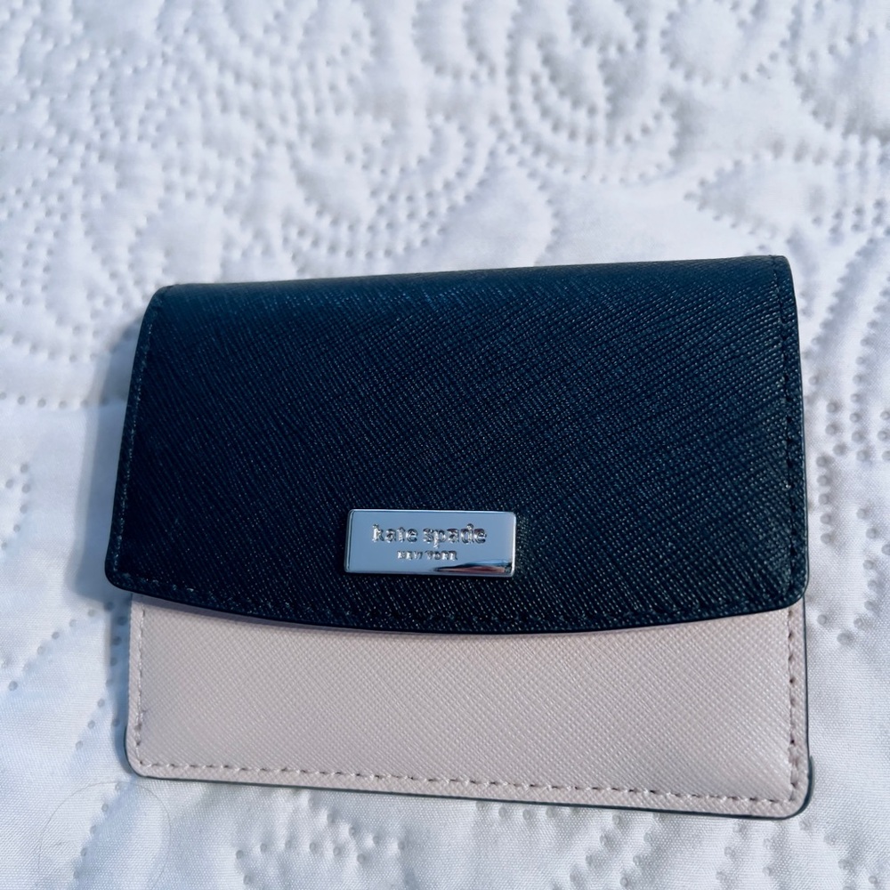Kate Spade Black and Cream Wallet